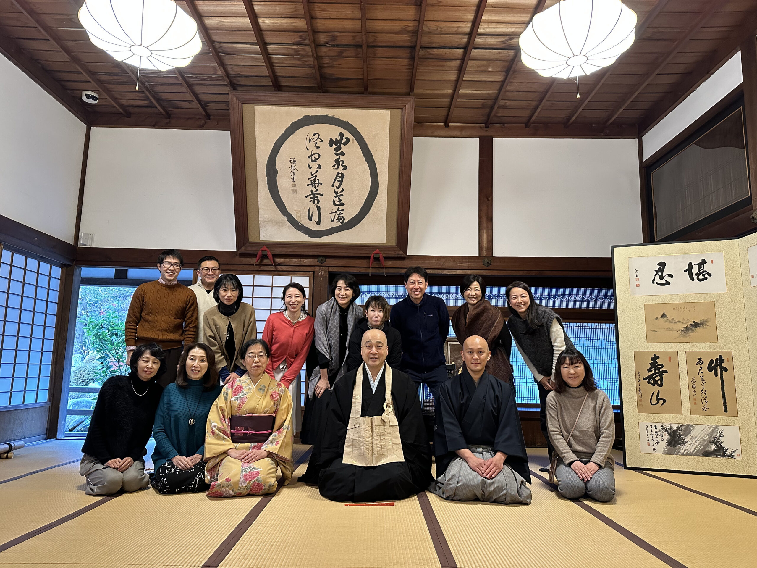 中庸古武道第6講、恵林寺にて