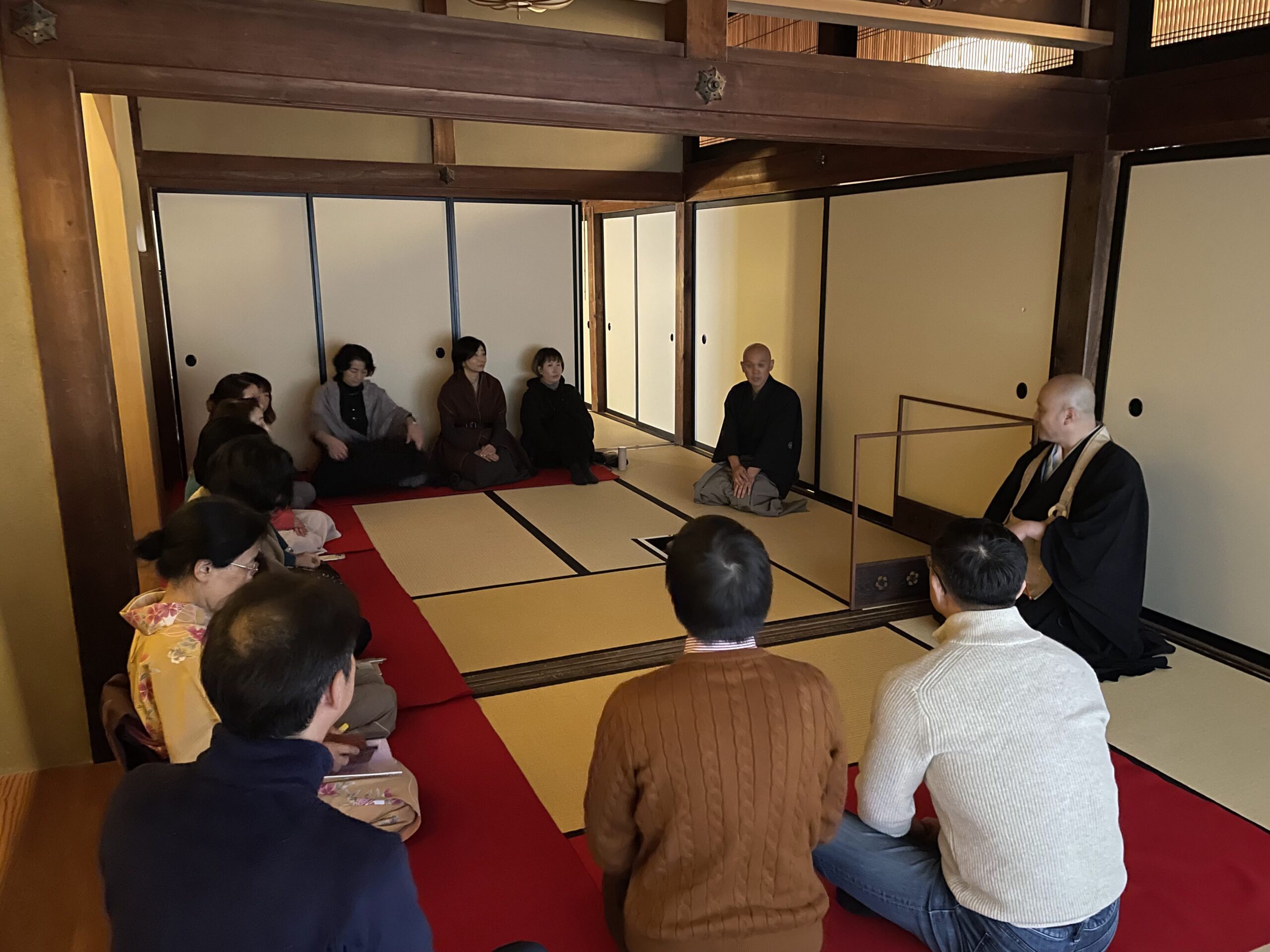 中庸古武道講座第6講、茶の湯体験