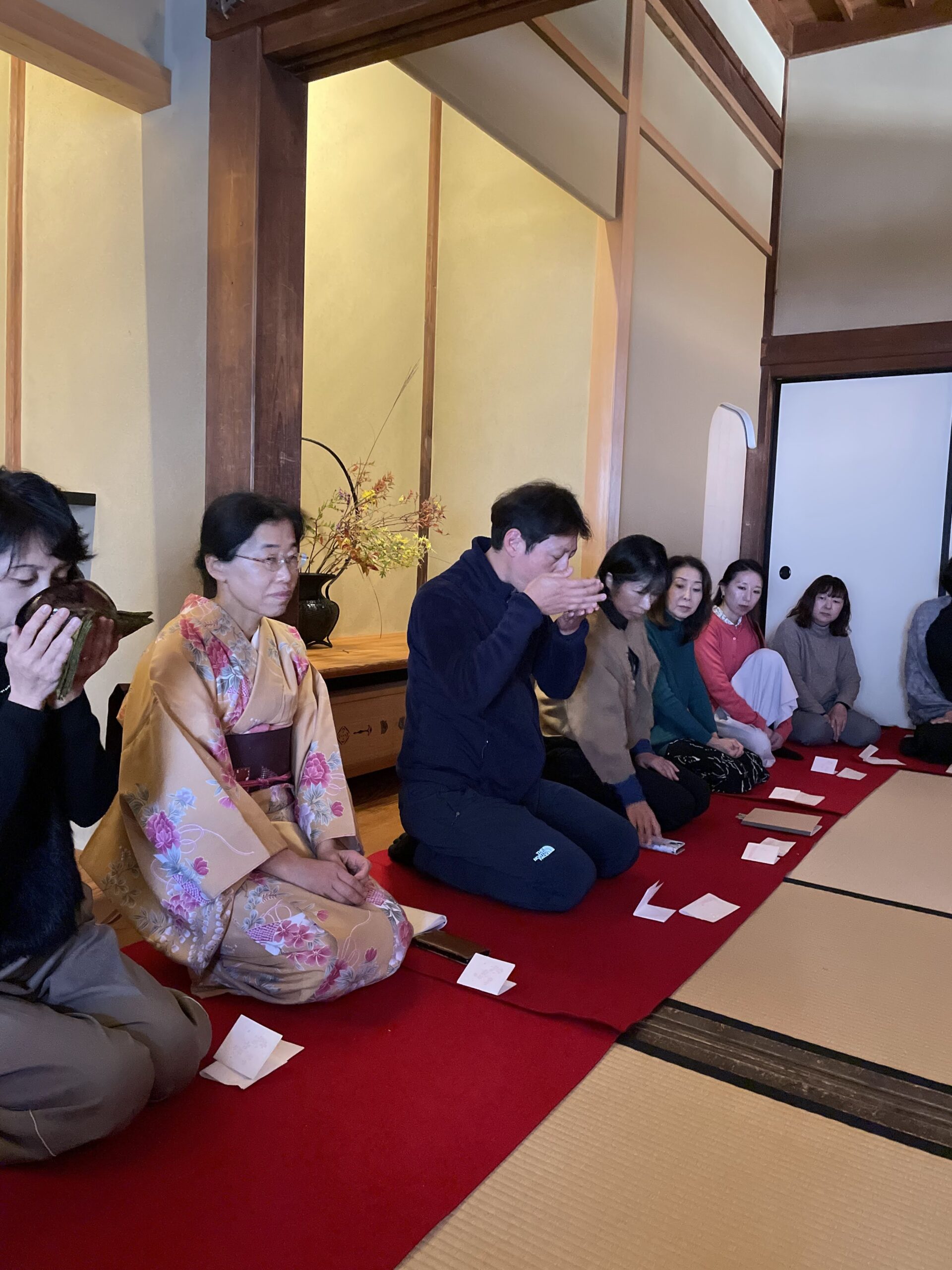 中庸古武道講座第6講、茶の湯体験